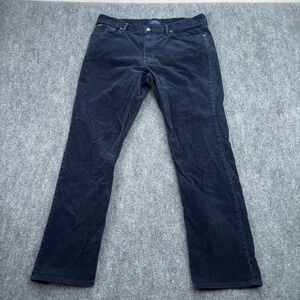 Polo Ralph Lauren‎ Pants Mens 35x32 (36x30) Blue Corduroy The Prospect Straight
